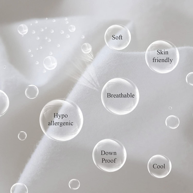 Latitude Run® Lightweight Cooling Goose Feather Down Comforter Cozy